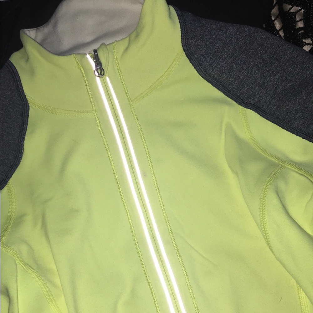 Lululemon 1/2 zip, reversible.